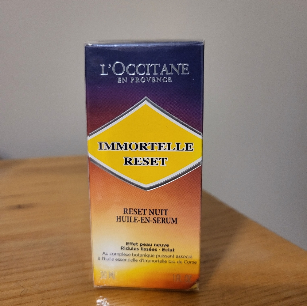 Loccitane Immortelle Reset in Oil Serum